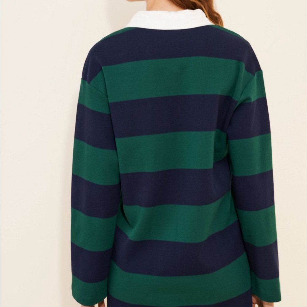 Anthropologie Rugby Stripe Mini Dress - Picture 7 of 7
